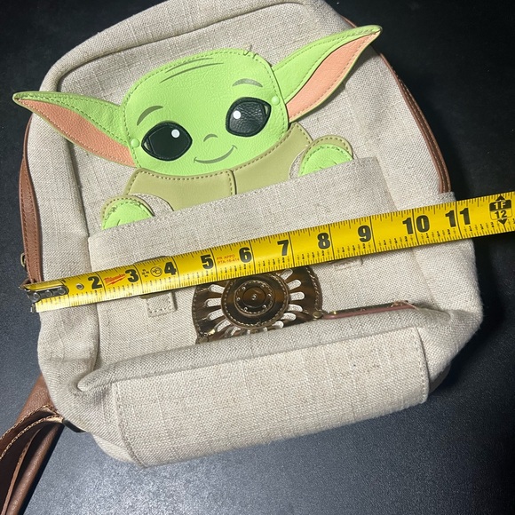 Star Wars Baby Yoda Grogu The Mandalorian Loungefly Mini Backpack Disney - Picture 3 of 11